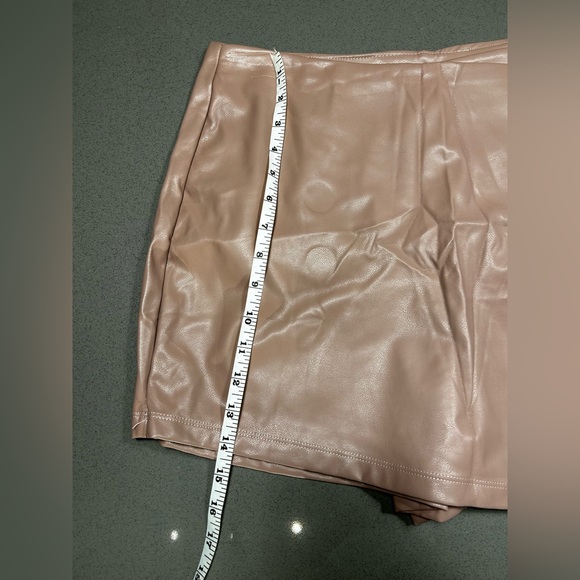 Faux Leather Skort - Picture 8 of 8